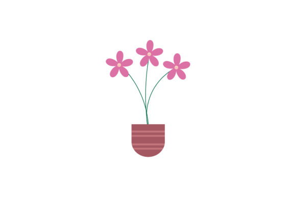 Beauty Flowers Pot Bloom Natural Graphics and Illustrations Review
