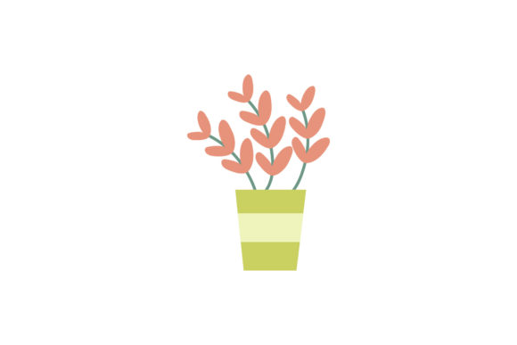 Beauty Flowers Pot Decorative Graphics and Illustrations Review