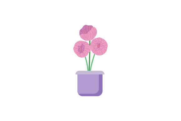 Beauty Flowers Pot Garden Graphics and Illustrations Review