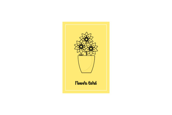 Beauty Simple Flowers Card Vector Graphics and Illustrations Review