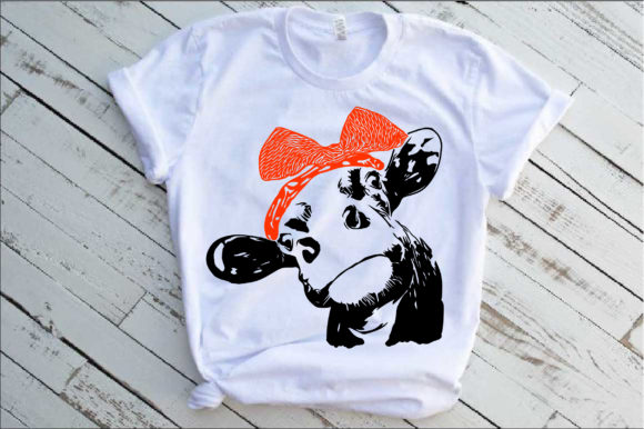 Cow with Flowers Heifer Bandana: A Fresh Graphics and Illustrations Review