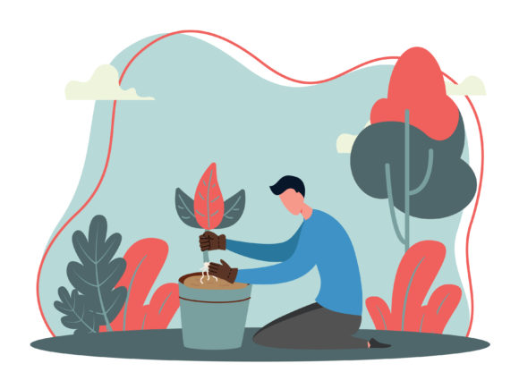 Review: 248-planting Flowers in Pots Embroidery Design