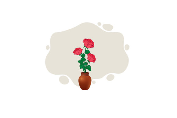 Romantic Flowers Pastel Colors Design Graphics and Illustrations Review
