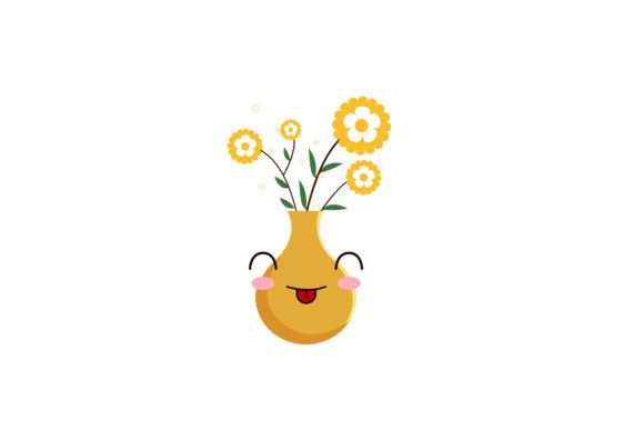 Spring Sun Flowers Kawaii: Fresh Graphics & Illustrations for Local Brands