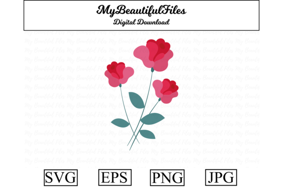 Valentines Day - Roses Graphics and Illustrations Review